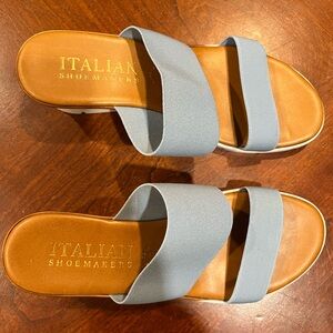 Italian Shoemakers Wedge Sandal